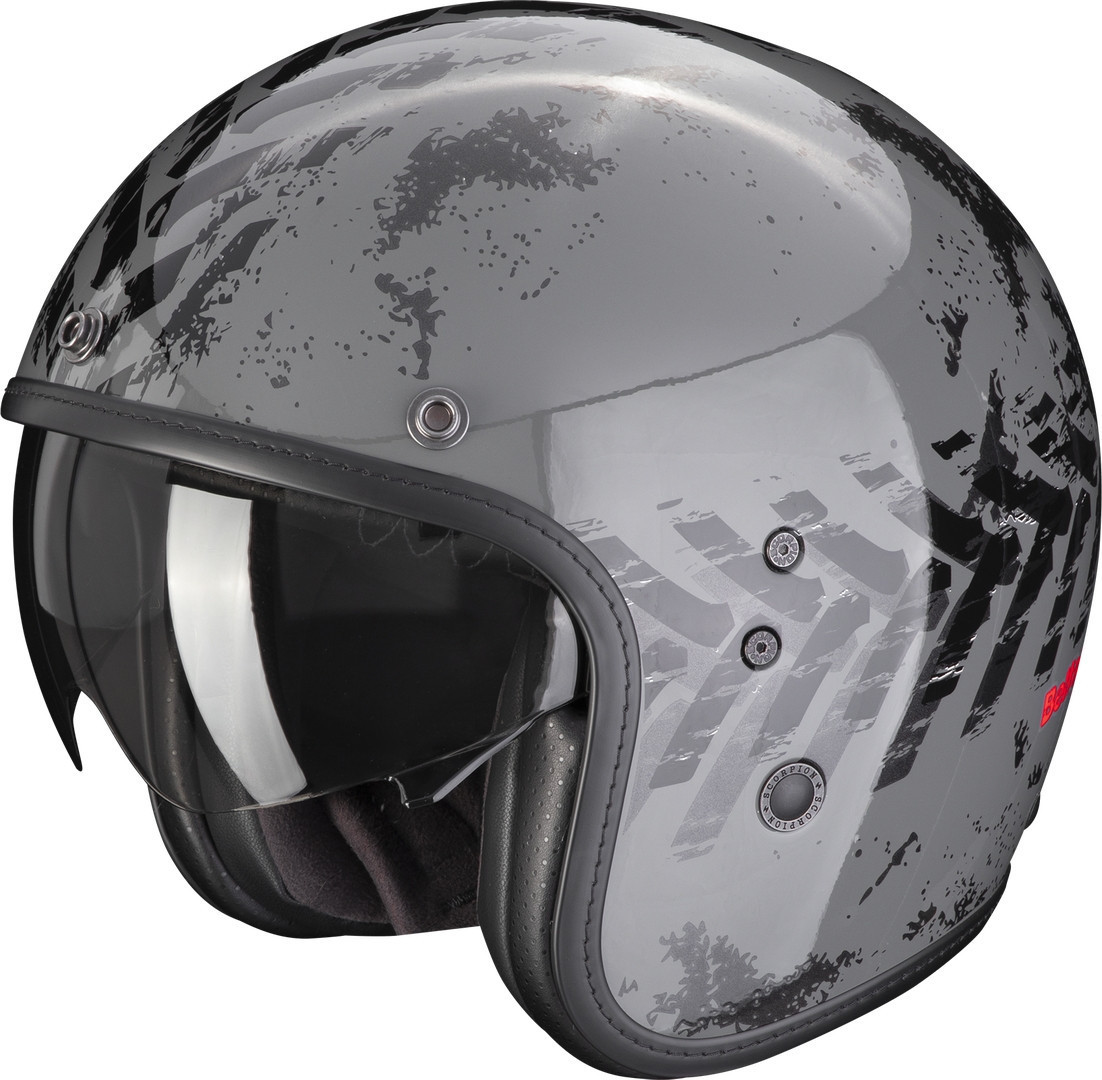 Scorpion Belfast Evo Nevada Jet Helmet, black-grey, Size S, black-grey, Size S