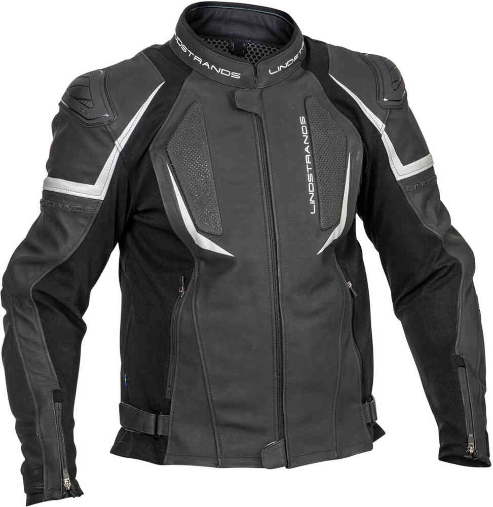 Lindstrands Sanden Motorrad Lederjacke