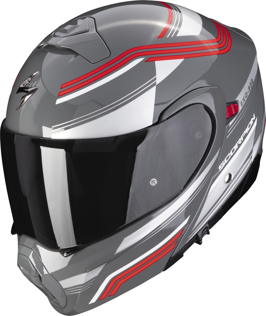 Image of Scorpion EXO 930 Multi Casco, grigio-argento, dimensione M