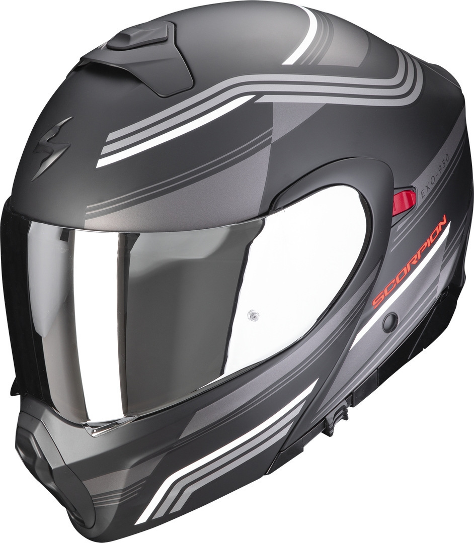 Scorpion EXO 930 Multi Helmet, black-silver, Size XS 54 55, black-silver, Size XS 54 55