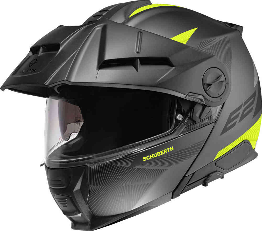Schuberth E2 Defender Шлем Черный матовый/Желтый S (55) 