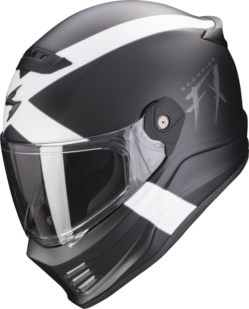 Cascos de moto - Casco Scorpion Covert-FX White - 080 MOTOPROTECCIÓ