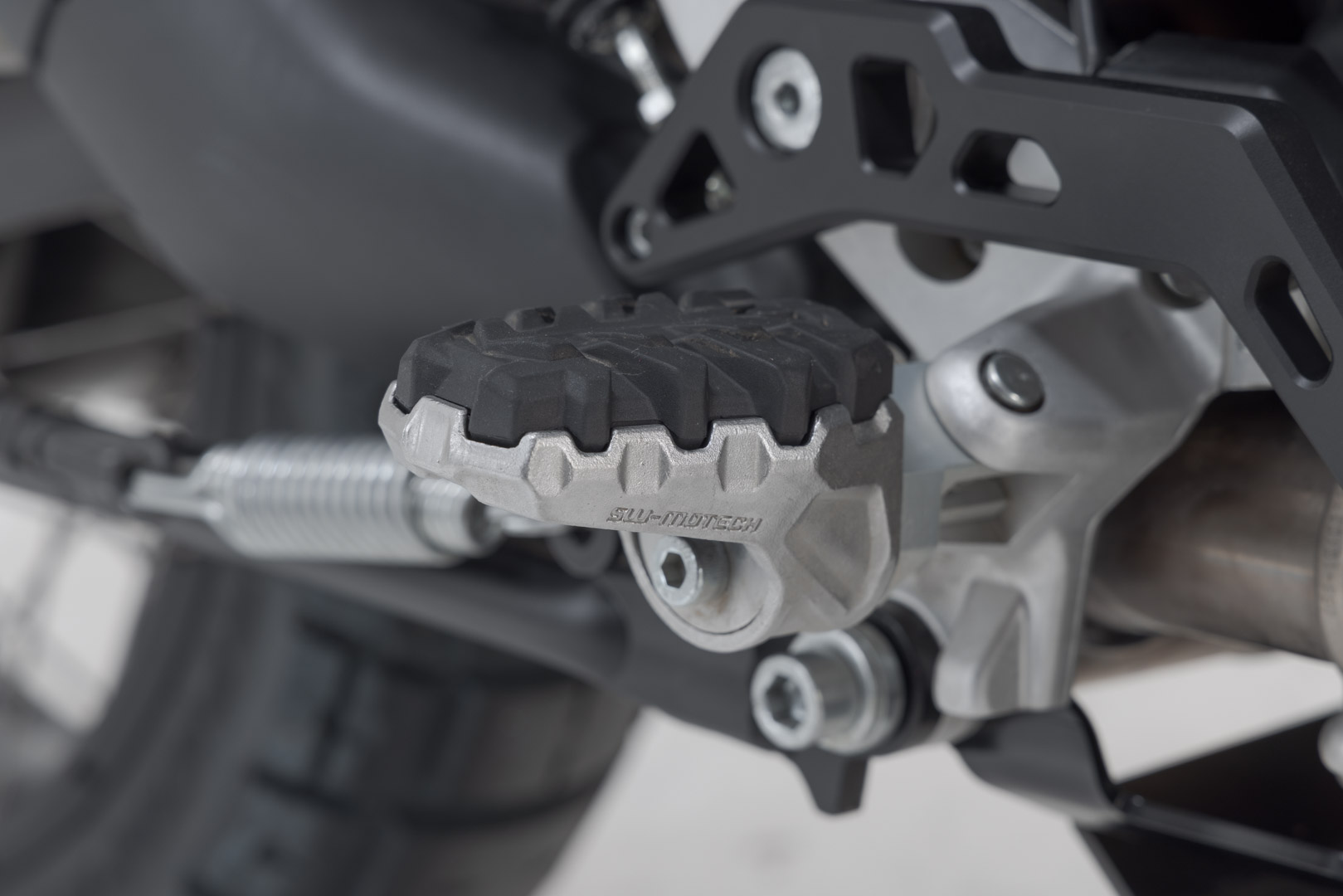 Sw-Motech Unisex Evo Footrest Kit - Ducati Multistrada V4 / V2, Desertx.