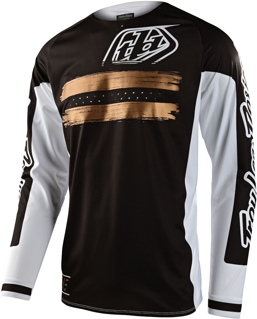 Image of Troy Lee Designs SE Pro Marker Maglia Motocross, nero-marrone, dimensione M