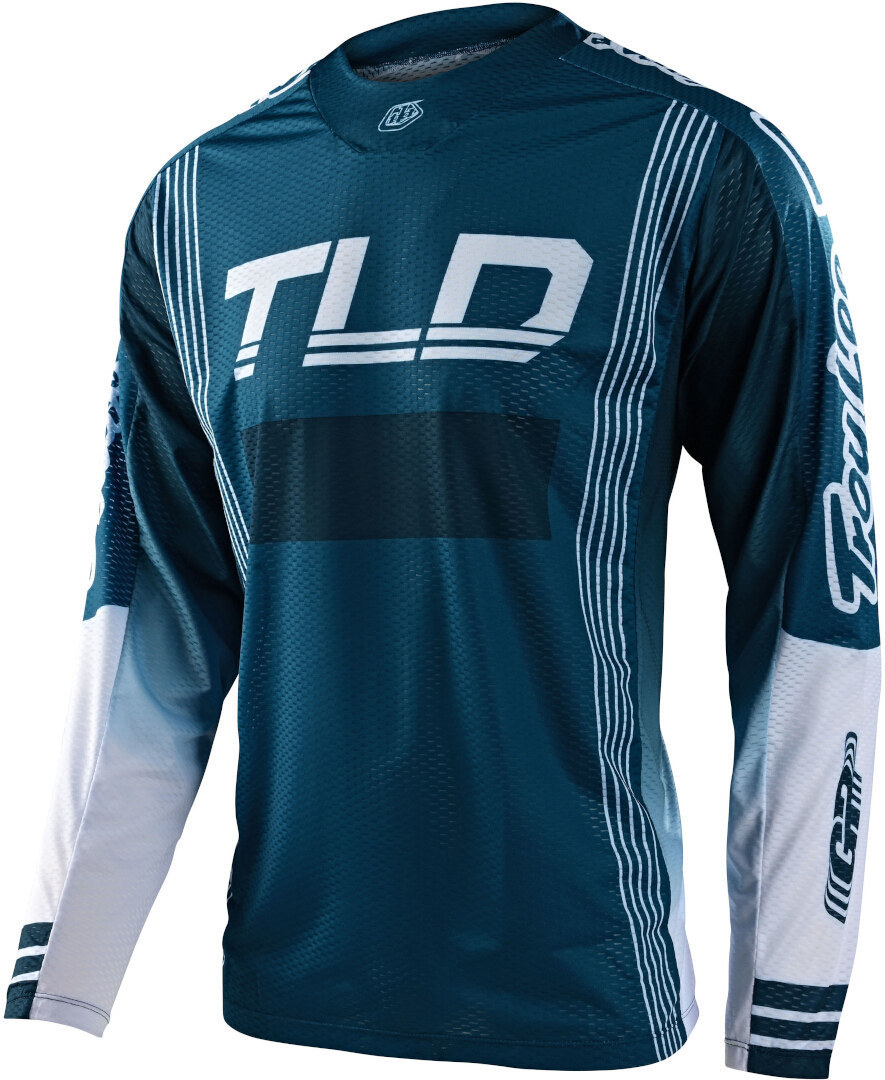 Troy Lee Designs GP Air Rhythm Motocross Jersey, blue, Size S, blue, Size S