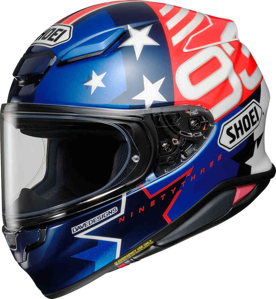 Shoei NXR 2 Marquez American Spirit TC-10 Casc