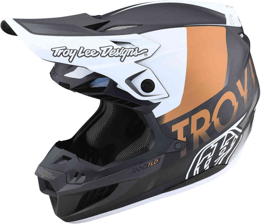 Troy Lee Designs SE5 MIPS Carbon Qualifier Шлем для мотокросса