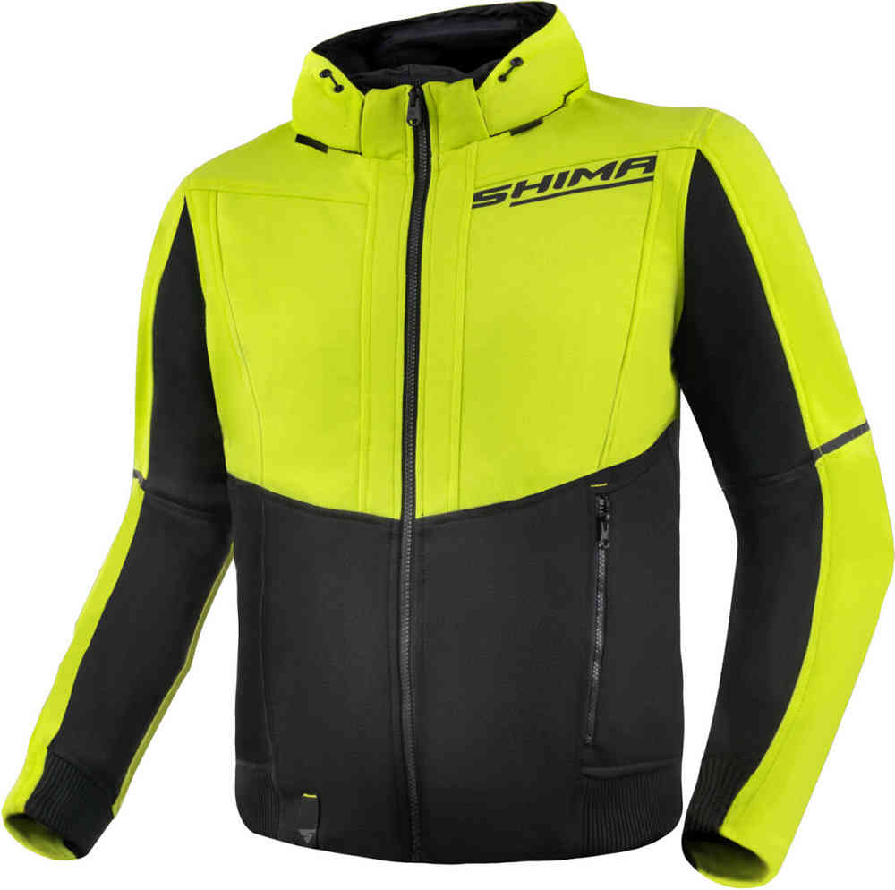 SHIMA Daybreaker Sudadera con capucha con cremallera para motocicleta