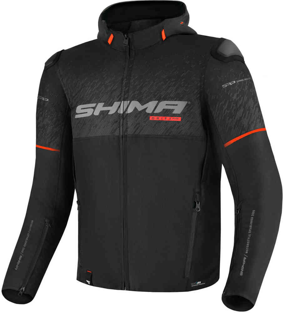 SHIMA Drift+ chaqueta textil impermeable para motocicletas