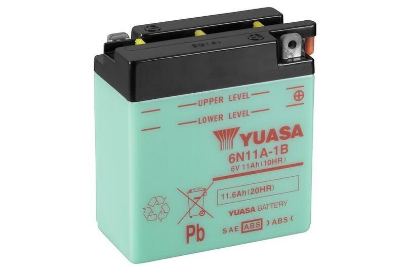 YUASA YUASA Batteria YUASA convenzionale senza acid Pack - 6N11A-1B Batteria senza pacco acido