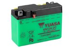 YUASA BATERÍA YUASA convencional YUASA sin acid pack - 6N12A-2C/B54-6 Batería sin paquete ácido