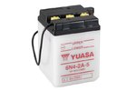 YUASA ユアサ従来のユアサバッテリー 酸パックなし - 6N4-2A-5 酸パックなしのバッテリー