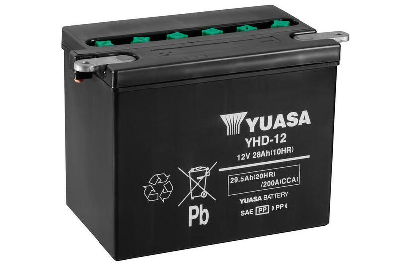 YUASA YHD-12 Batterie sans pack acide