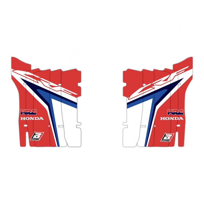 BLACKBIRD Replica Team HRC 2020 Radiator Louvers Graphic Kit Honda, black