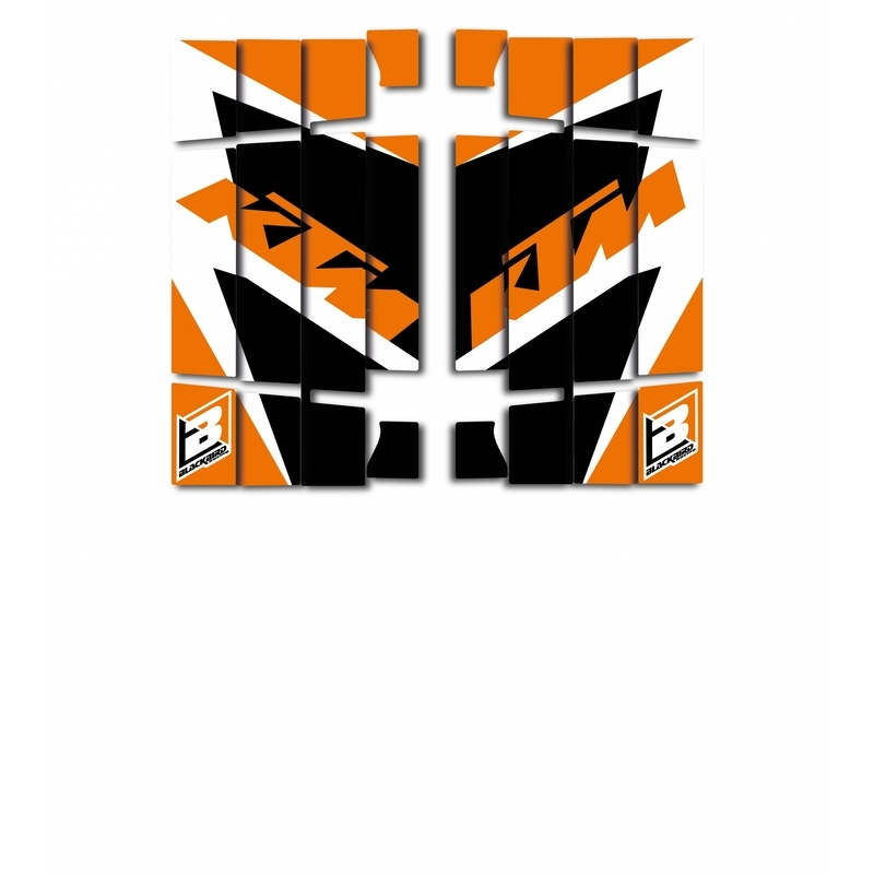 Blackbird Dream Graphic 4 Radiator Louvers Graphic Kit KTM - buy cheap ...