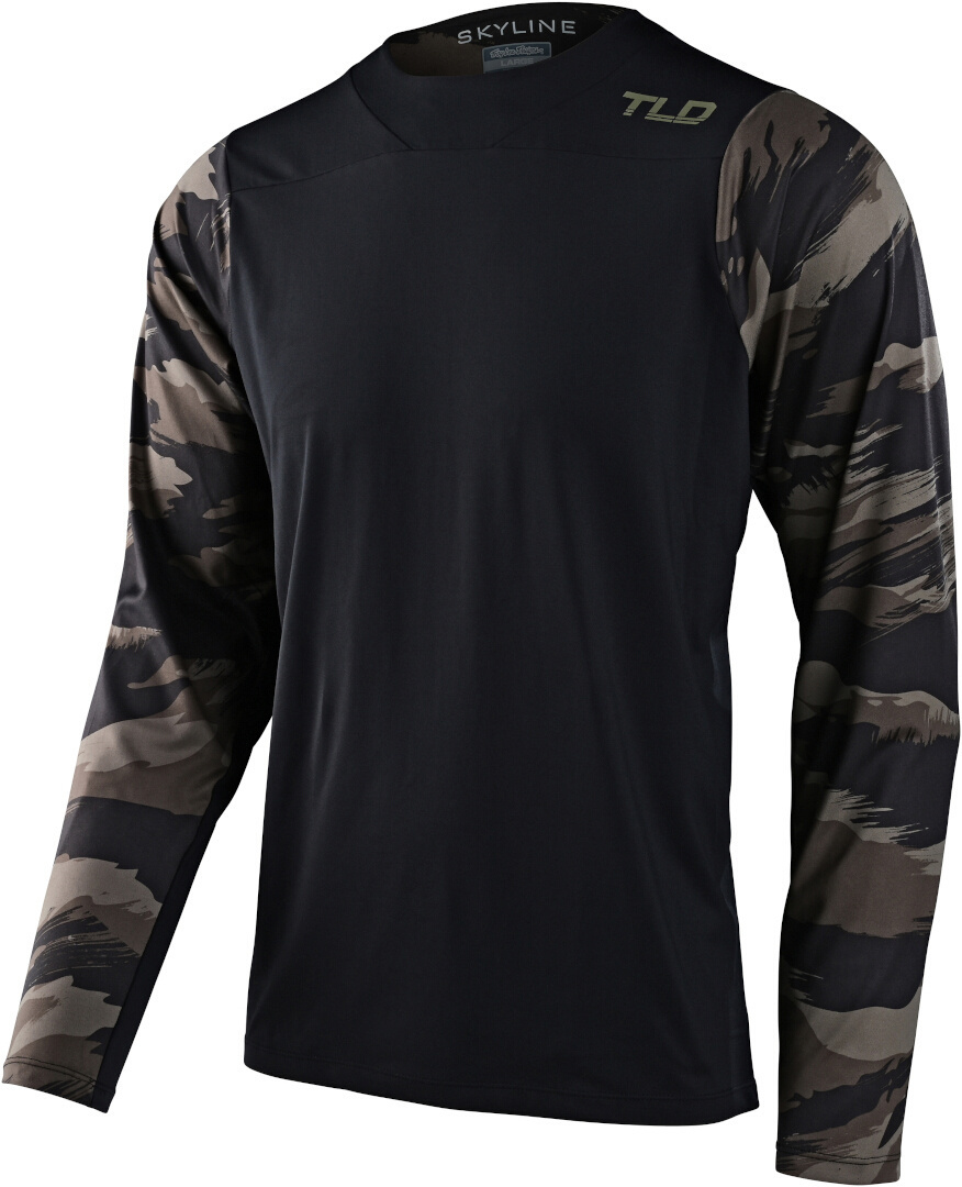 Troy Lee Designs Skyline Chill Hide Out Longsleeve cykeltröja, svart, storlek S