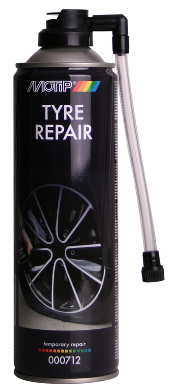 motip_dupli MOTIP Tyre Repair - Spray 500ml, Size 65 mm, Size 65 mm