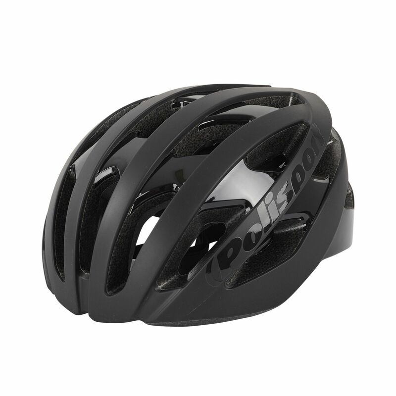 POLISPORT Helmet Light Pro Black Size L, black