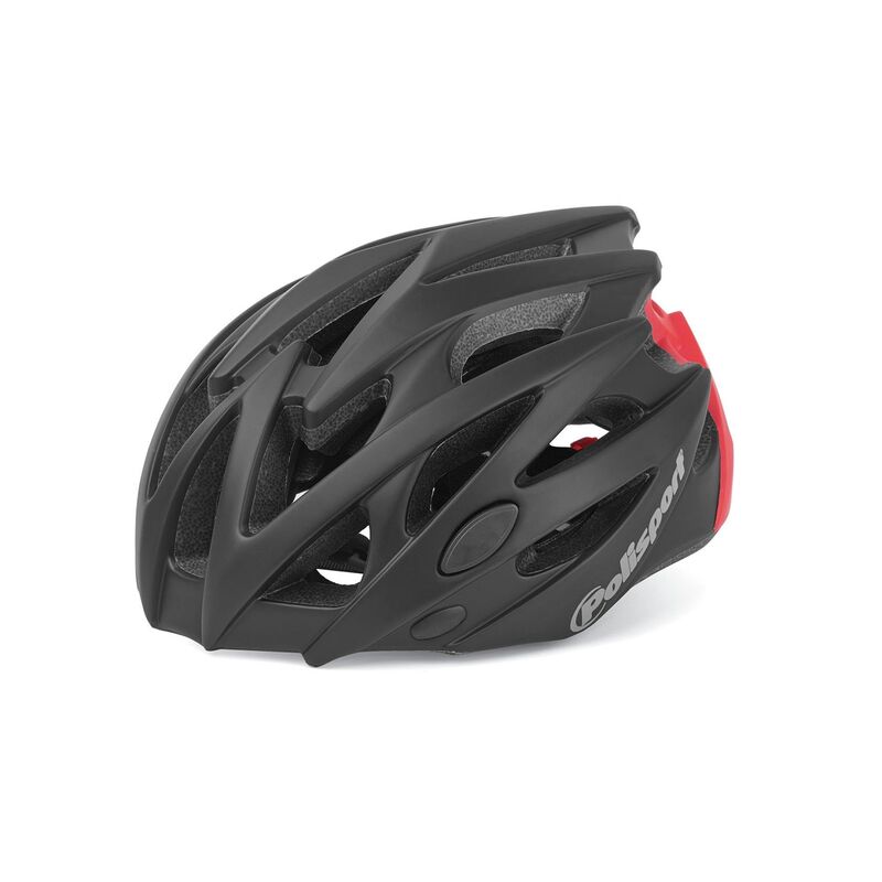 POLISPORT Helmet Twig Black/Red Size M, black
