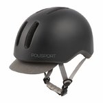 POLISPORT Helmet Commuter Black/Grey Size M