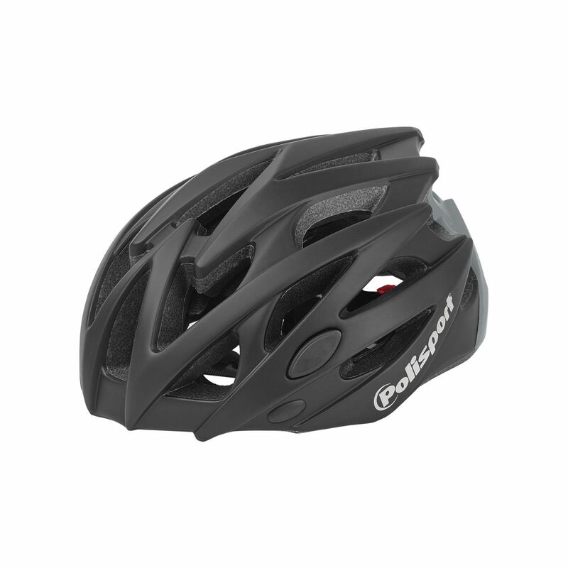 POLISPORT Helmet Twig Black/Grey Size L, Size 300 mm, black, Size 300 mm