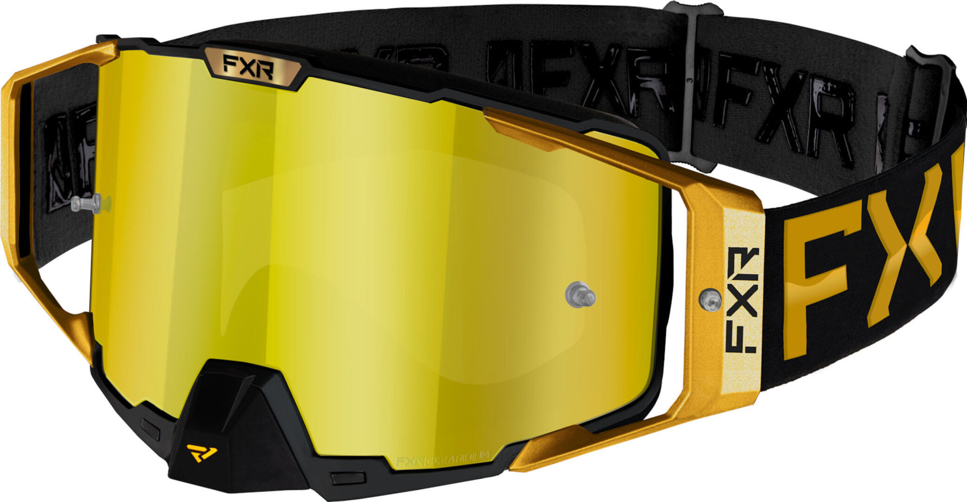 FXR Pilot LE 2023 Motocross Goggles, black-yellow, black-yellow, Size One Size