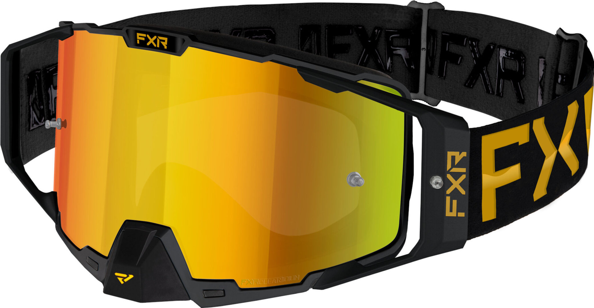 FXR Pilot LE 2023 Motocross Goggles, black-orange, black-orange, Size One Size