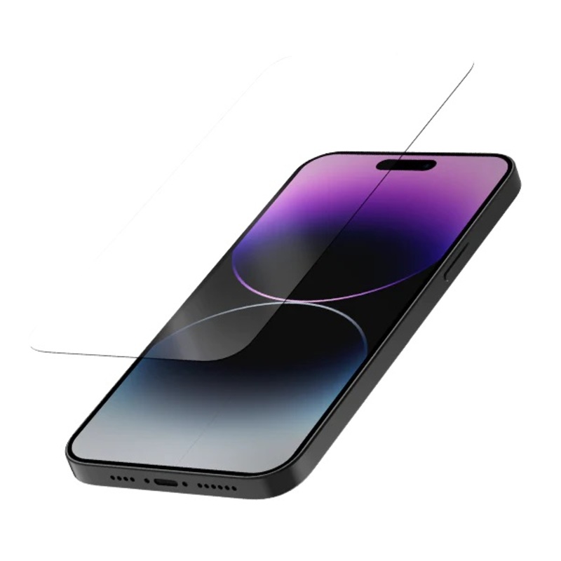 QUAD LOCK Tempered Glass Screen Protector - iPhone 14 Pro Max, Size 10 mm, Size 10 mm