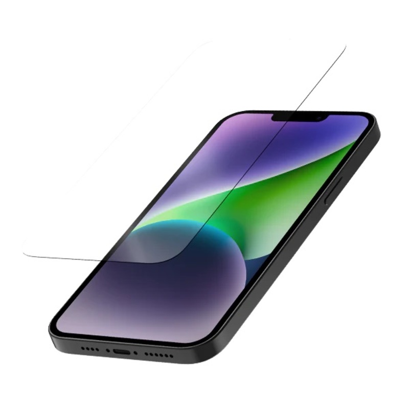 QUAD LOCK Tempered Glass Screen Protector - iPhone 14 Plus, Size 10 mm, Size 10 mm