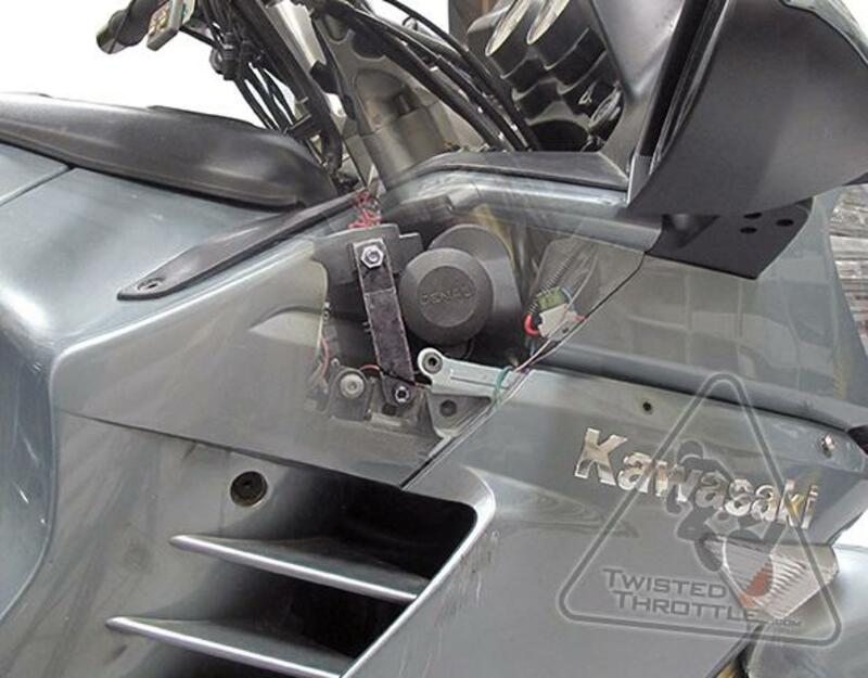 DENALI Soundbomb Horn Mount Kawasaki GTR1400, black, black