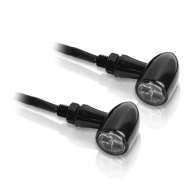 V PARTS Universell klar aluminium LED-blinkers