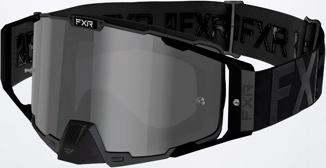 FXR Pilot Polarized Motocross Goggles, black, black, Size One Size
