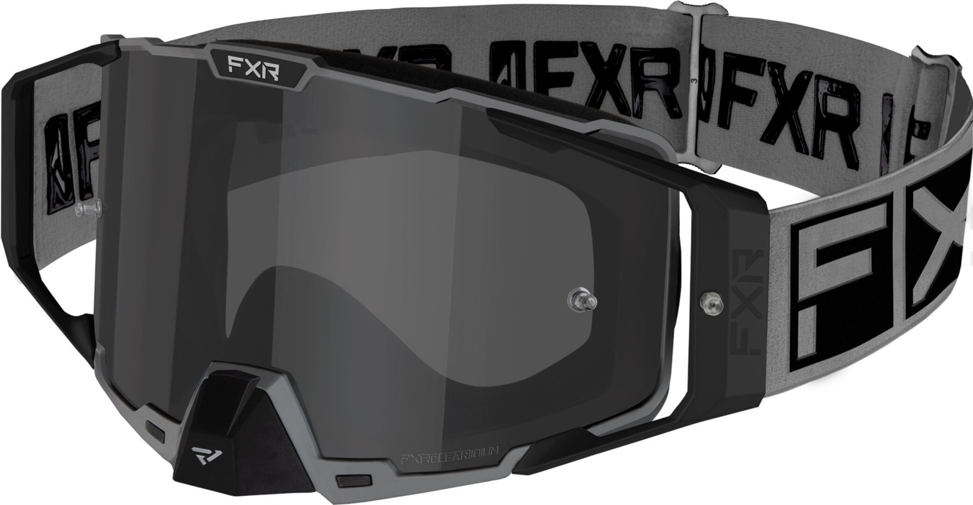 FXR Pilot 2023 Motocross Goggles, grey, grey, Size One Size