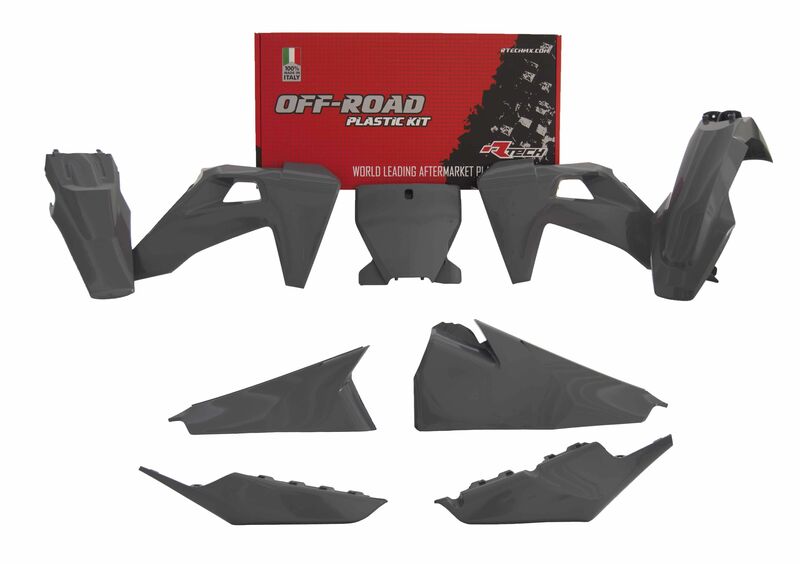 RACETECH Plastic Kit Quantum Grey Husqvarna