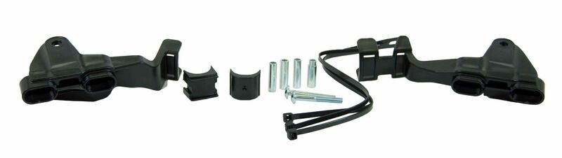 RACETECH Mounting Kit HP1/HP2 Handguard Black, black