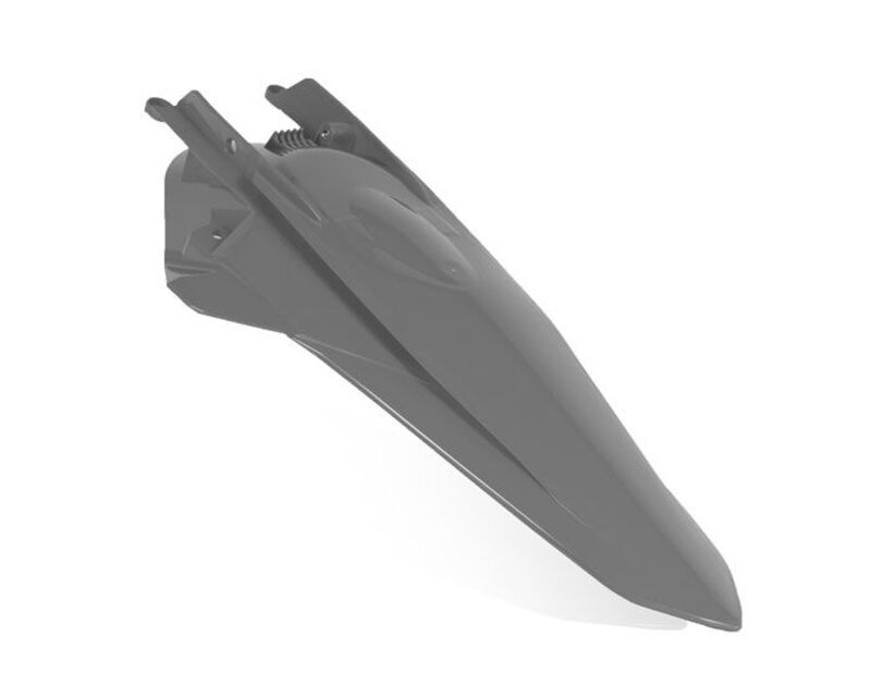 RACETECH Rear Fender Quantum Grey KTM, grey