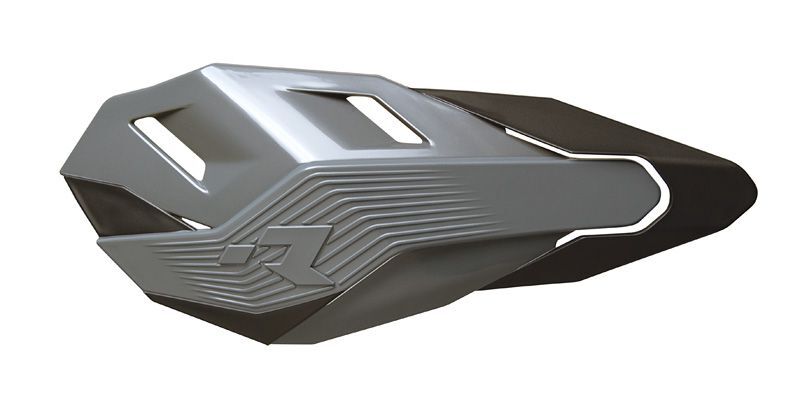 RACETECH HP3 Cross/Enduro Handguards Quantum Grey/Black, transparent, transparent