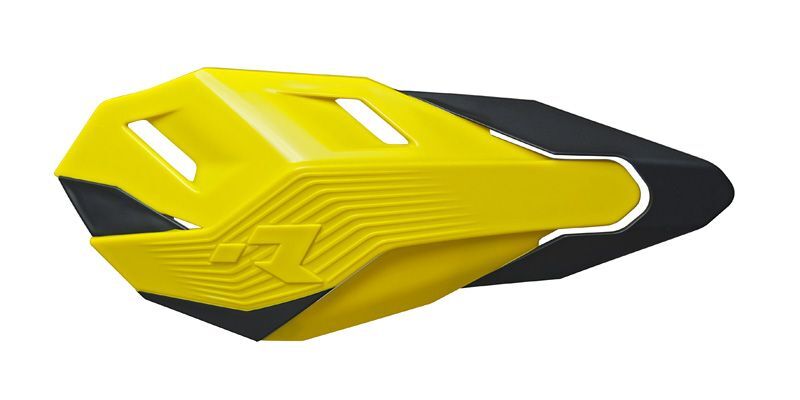 RACETECH HP3 Cross/Enduro Handguards Yellow/Black, transparent, transparent