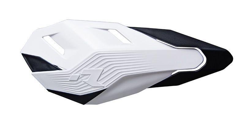 RACETECH HP3 Cross/Enduro Handguards White/Black, transparent, transparent