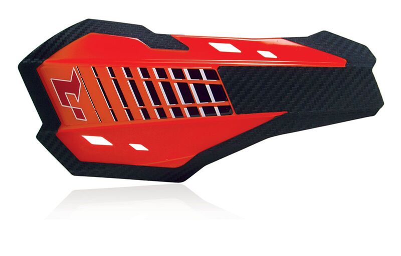 RACETECH HP2 Hanguards Neon Orange