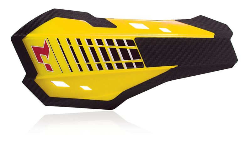 RACETECH HP2 Hanguards RMZ Yellow, yellow