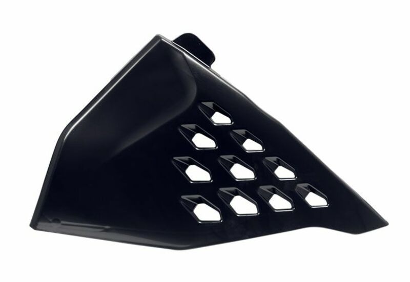 RACETECH Vented Side Panels Black KTM, black