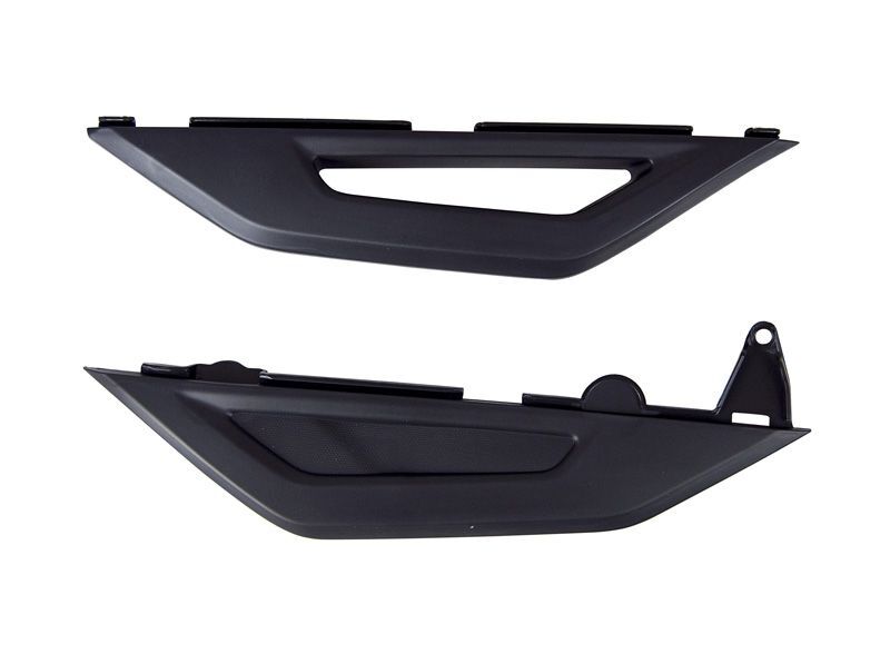 RACETECH Lower Side Panels Black Honda CRF450R, black