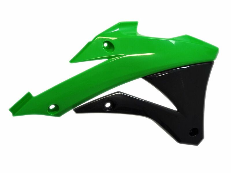 RACETECH Radiator Covers Green KX 85, green