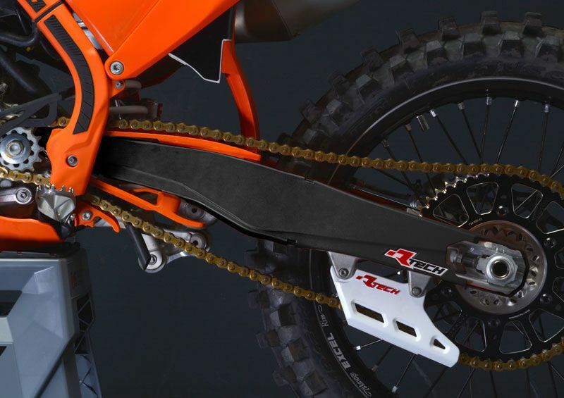 RACETECH Swingarm Protector Black, black