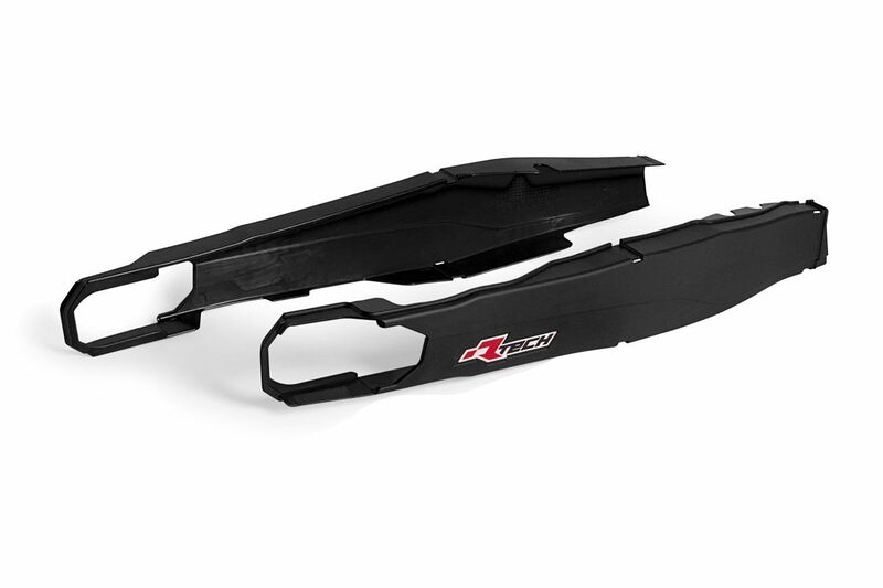 RACETECH Swingarm Protector Black, black