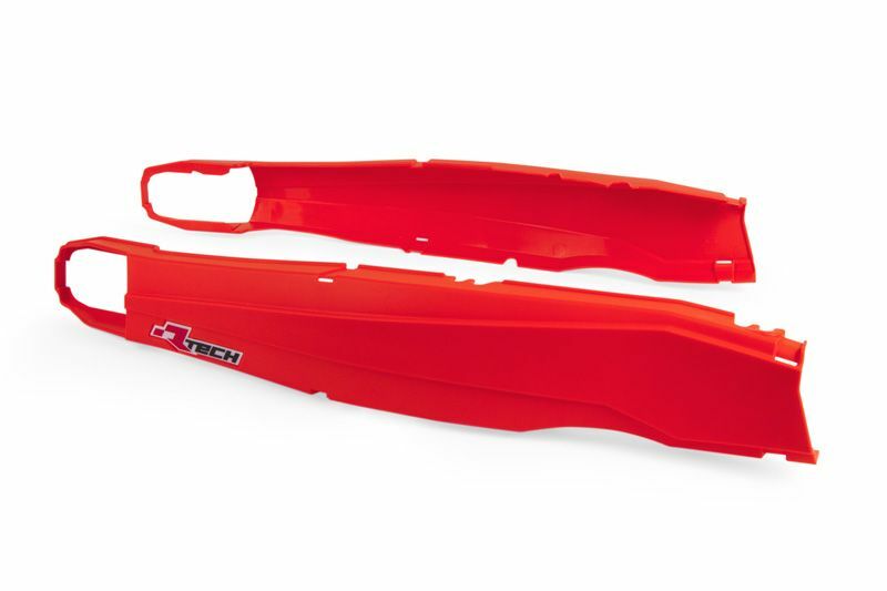 RACETECH Swingarm Protector Red, red