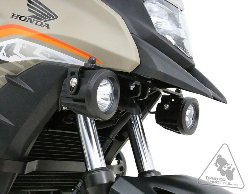 DENALI Light Mount Honda CB500X, black, black