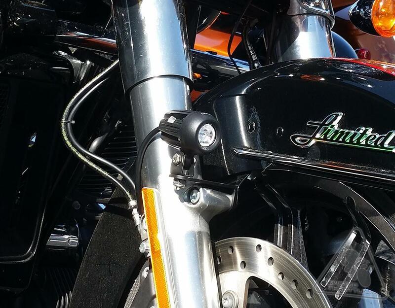 DENALI L Shape Light Mount, black, black