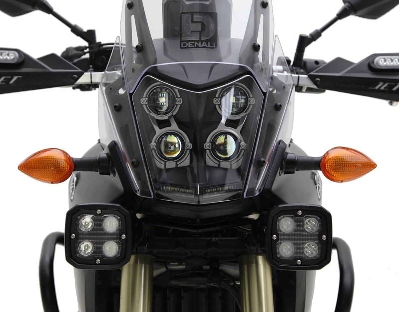 DENALI Light Mount Yamaha Tenere 700, black, black